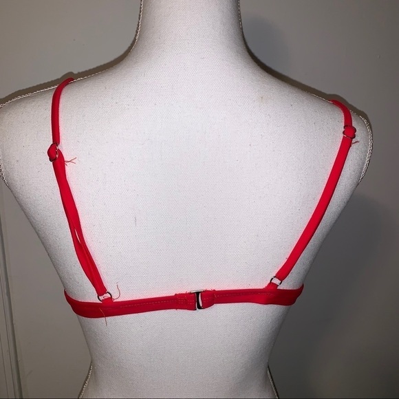 Zaful Bikini Top, Red, sz M/6 - Picture 4 of 10
